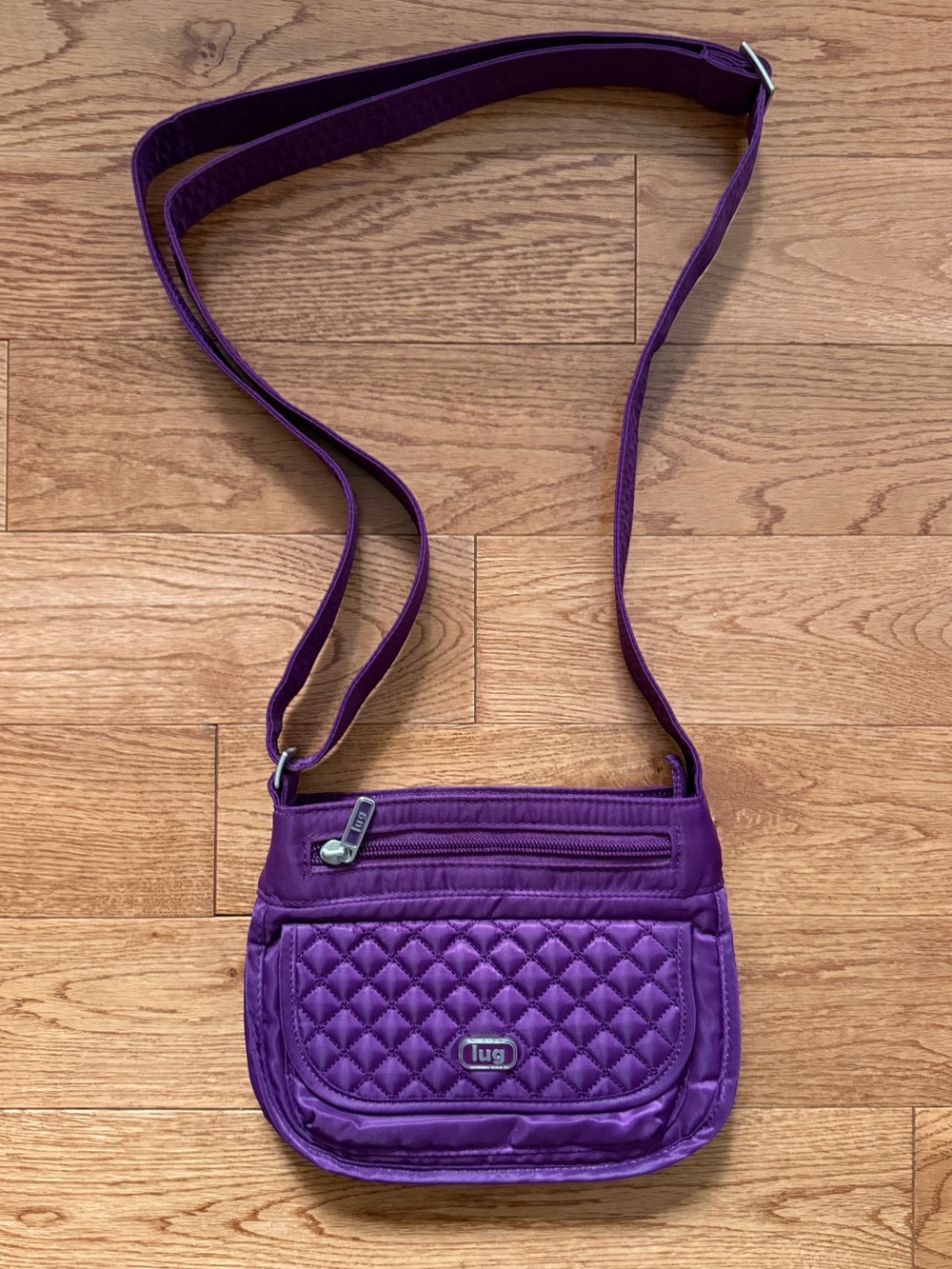 Lug Sway Mini Cross Body Bag purple